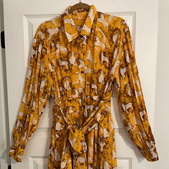 NWT - Maeve for Anthropologie  Mini Shirtdress - Picture 1 of 6